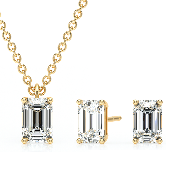 Parure bijoux diamant Une Promesse - 5