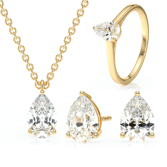 Parure bijoux diamant Une Promesse - 4