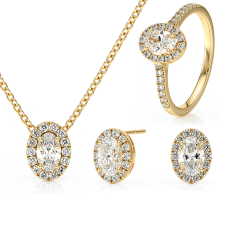 Parure bijoux diamant Promets Moi - 3