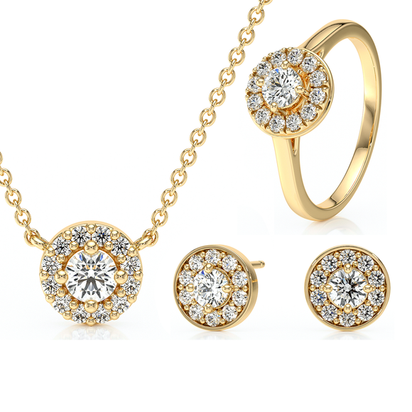 Parure bijoux diamant Pour la Vie - 2