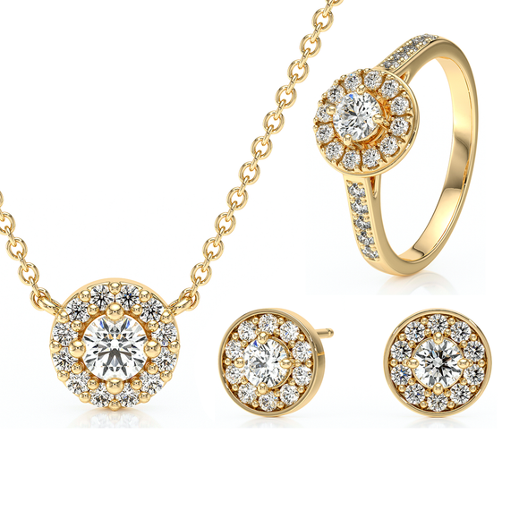 Parure bijoux diamant Pour la Vie - 4