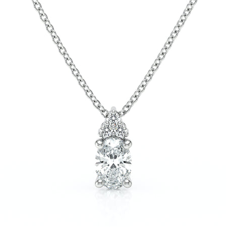 Pendentif diamant Coucher de Soleil - 5