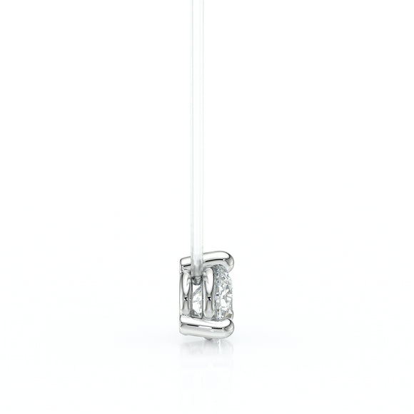 Pendentif solitaire diamant noir Lune de Miel - 10