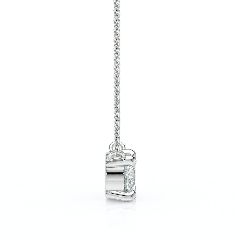 Pendentif solitaire diamant Lune de Miel - 2