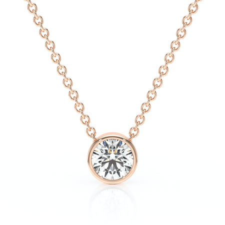 Pendentif solitaire diamant Nuit de Noces - 1