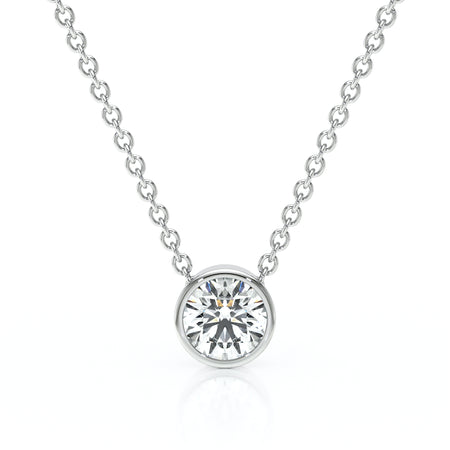 Pendentif solitaire diamant Nuit de Noces - 1