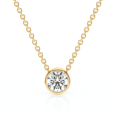 Pendentif solitaire diamant Nuit de Noces - 1