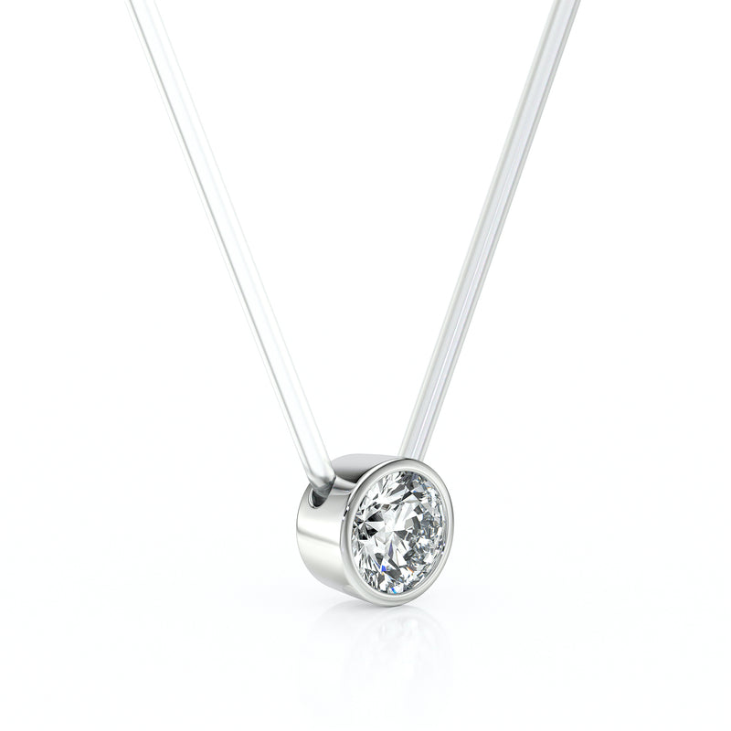 Pendentif solitaire diamant Nuit de Noces - 3