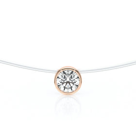Pendentif solitaire diamant Nuit de Noces - 3