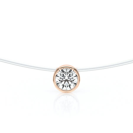 Pendentif solitaire diamant Nuit de Noces - 3