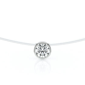 Pendentif solitaire diamant Nuit de Noces - 3