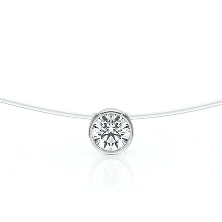 Pendentif solitaire diamant Nuit de Noces - 3