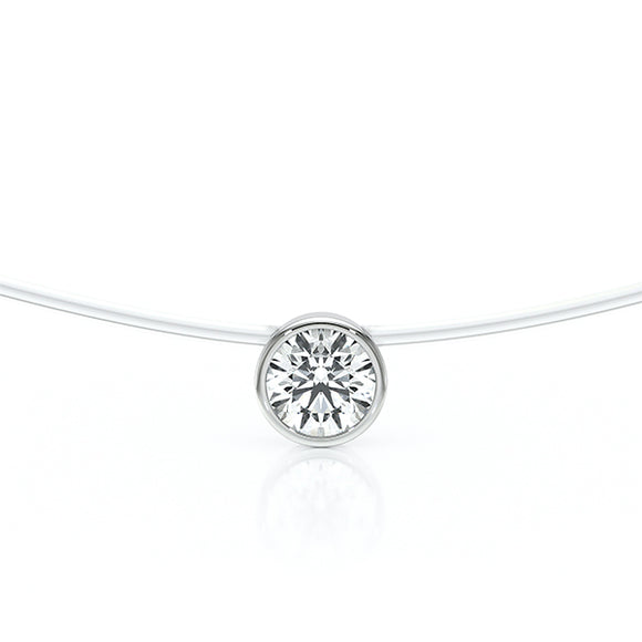Pendentif solitaire diamant Nuit de Noces - 3