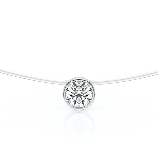 Pendentif solitaire diamant Nuit de Noces - 3