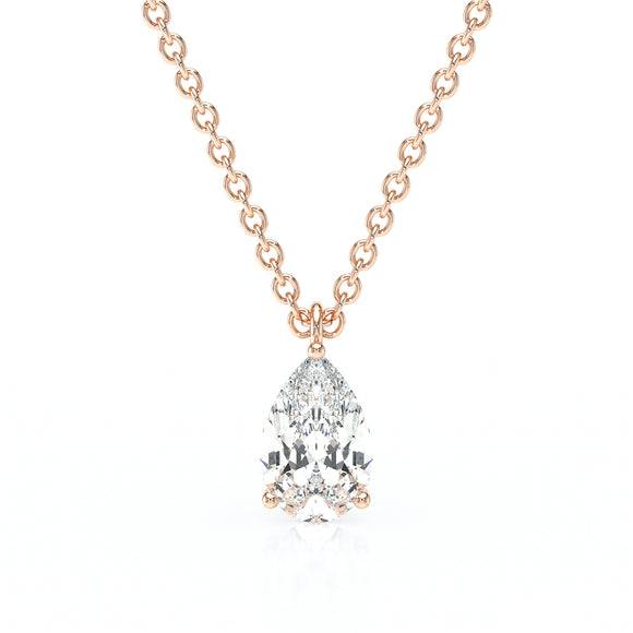 Pendentif solitaire diamant Une Promesse - 1