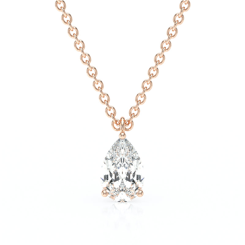 Pendentif solitaire diamant Une Promesse - 1