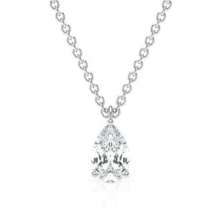 Pendentif solitaire diamant Une Promesse - 1