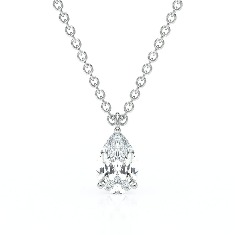 Pendentif solitaire diamant Une Promesse - 1