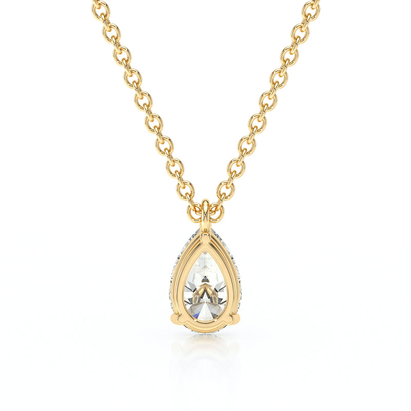 Pendentif solitaire diamant Une Promesse - 1