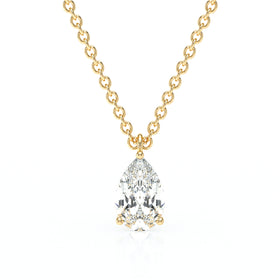 Pendentif solitaire diamant Une Promesse - 1