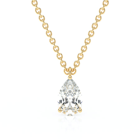 Pendentif solitaire diamant Une Promesse - 1