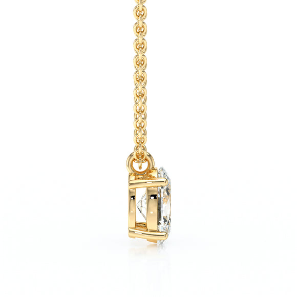 Pendentif solitaire diamant Une Promesse - 2