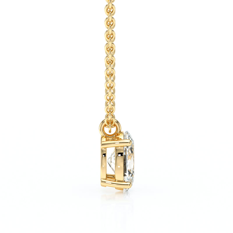 Pendentif solitaire diamant Une Promesse - 2