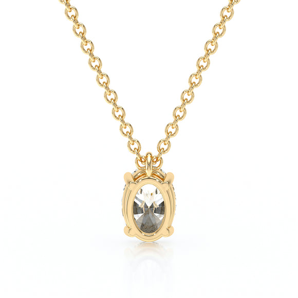 Pendentif solitaire diamant Une Promesse - 2