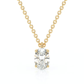 Pendentif solitaire diamant Une Promesse - 2