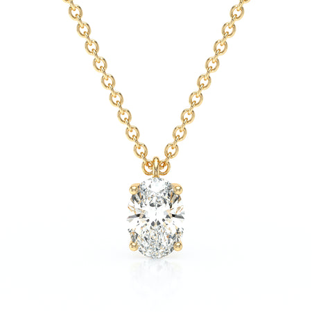 Pendentif solitaire diamant Une Promesse - 2