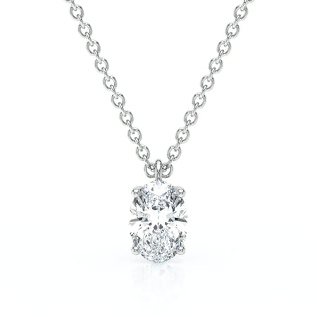 Pendentif solitaire diamant Une Promesse - 2