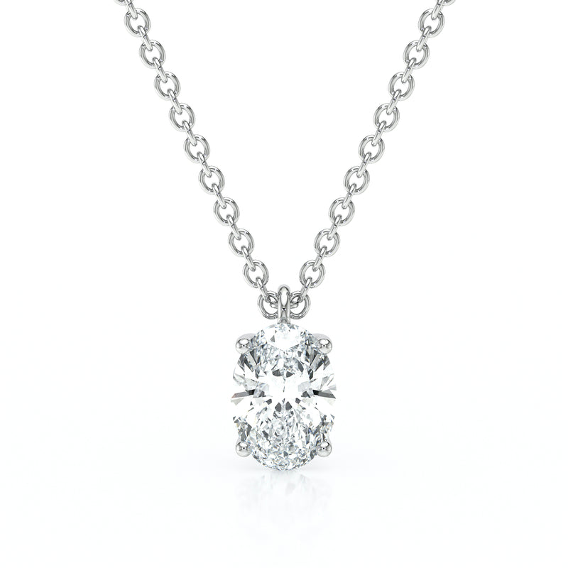Pendentif solitaire diamant Une Promesse - 2