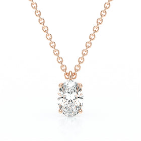 Pendentif solitaire diamant Une Promesse - 2