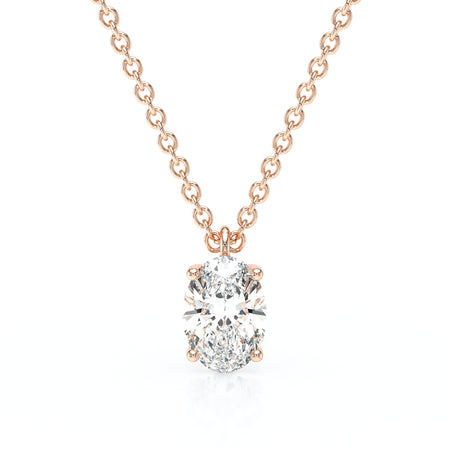 Pendentif solitaire diamant Une Promesse - 2