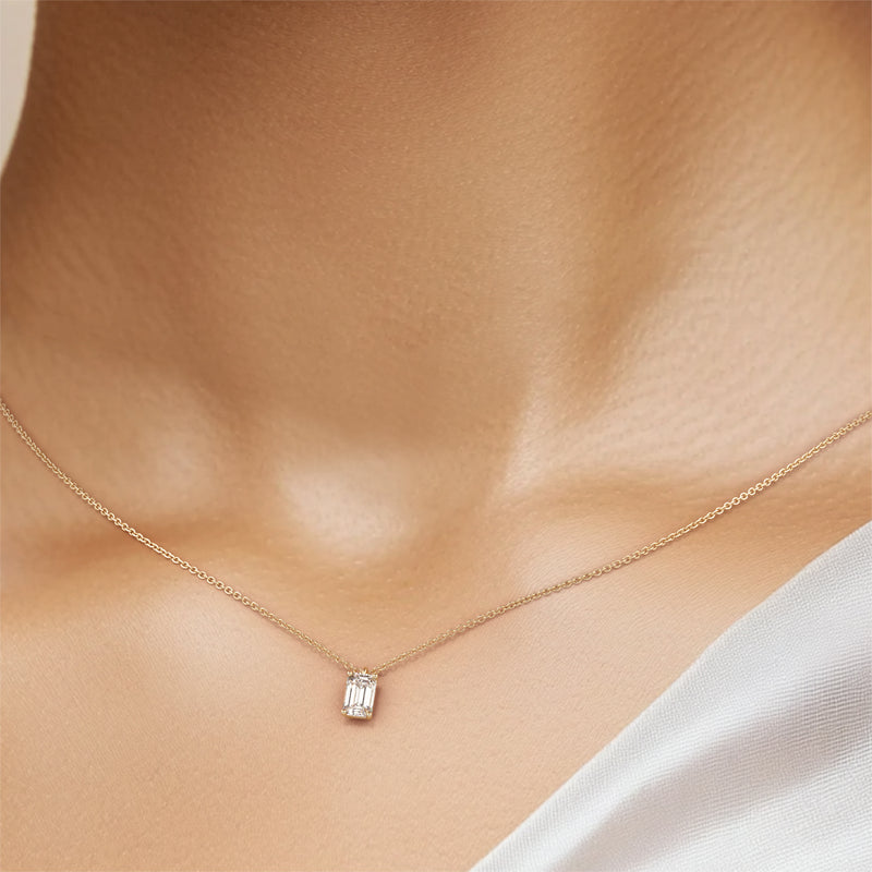 Pendentif solitaire diamant Une Promesse - 3