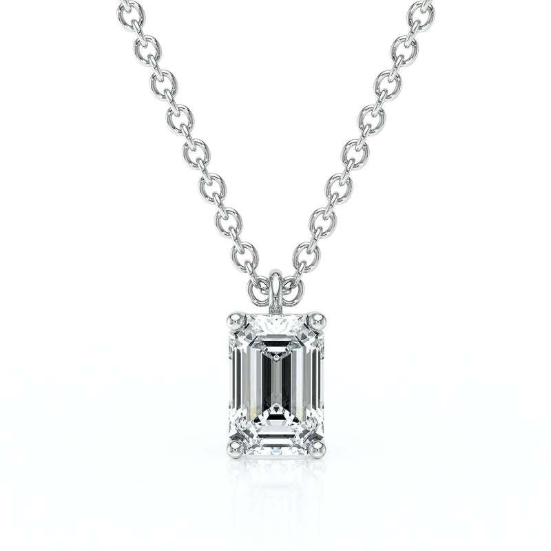 Pendentif solitaire diamant Une Promesse - 3