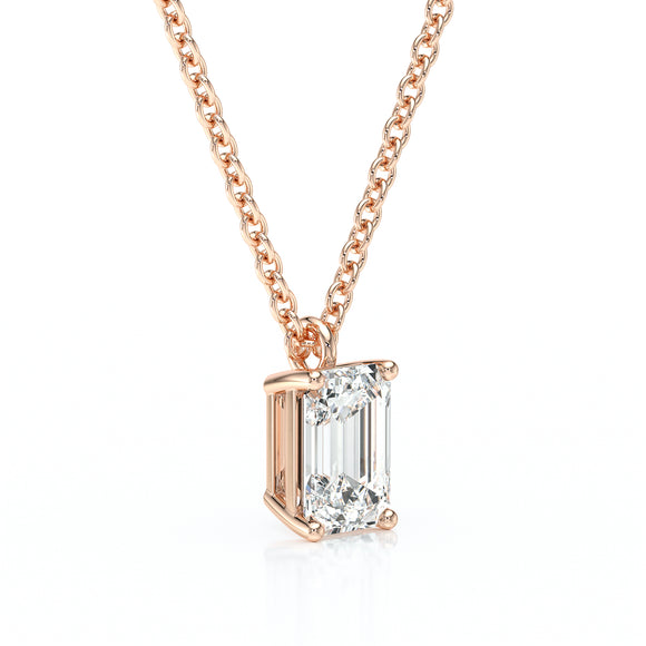 Pendentif solitaire saphir Une Promesse - 3