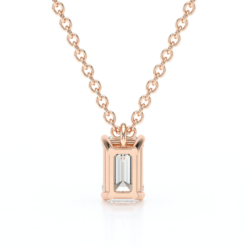 Pendentif solitaire diamant Une Promesse - 3