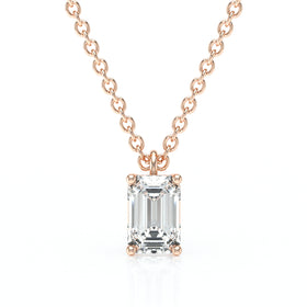 Pendentif solitaire diamant Une Promesse - 3