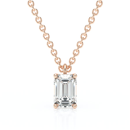 Pendentif solitaire diamant Une Promesse - 3
