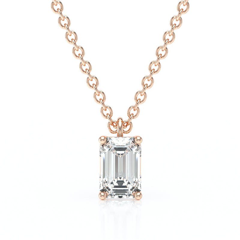 Pendentif solitaire diamant Une Promesse - 3