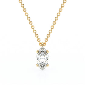 Pendentif solitaire diamant Une Promesse - 4