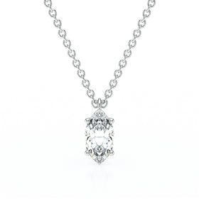 Pendentif solitaire diamant Une Promesse - 4