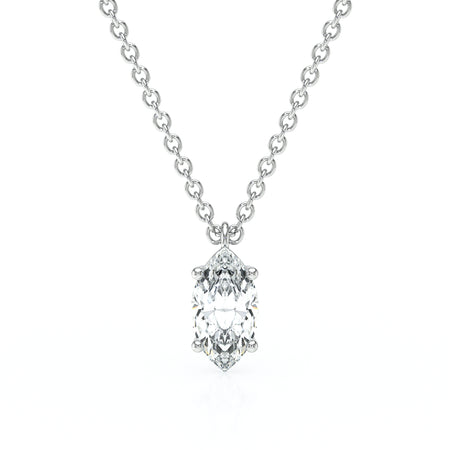 Pendentif solitaire diamant Une Promesse - 4