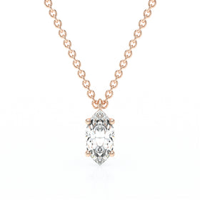 Pendentif solitaire diamant Une Promesse - 4