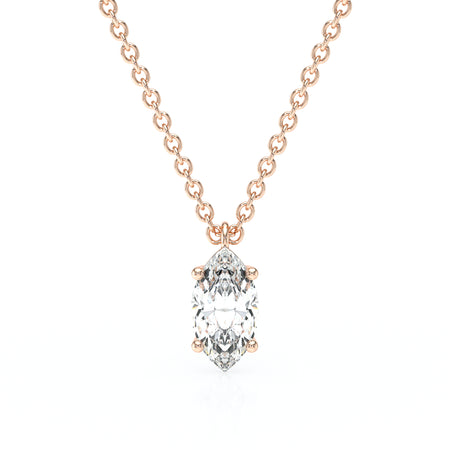 Pendentif solitaire diamant Une Promesse - 4