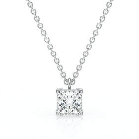 Pendentif solitaire diamant Une Promesse - 5