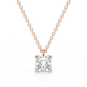 Pendentif solitaire diamant Une Promesse - 5