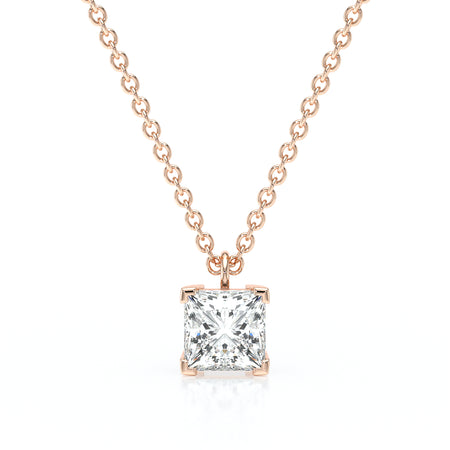 Pendentif solitaire diamant Une Promesse - 5