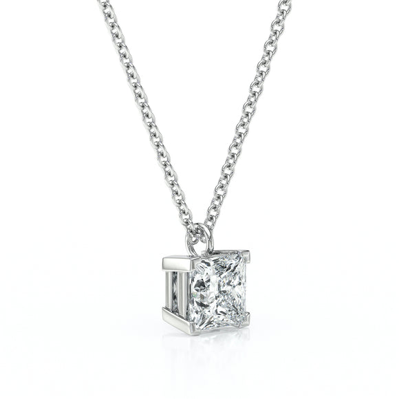 Pendentif solitaire diamant Une Promesse - 5